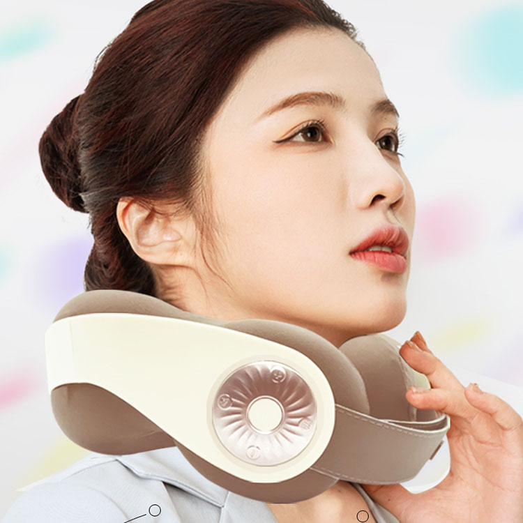 휴대용 U 모양의 Shiatsu 반죽 목 마사지