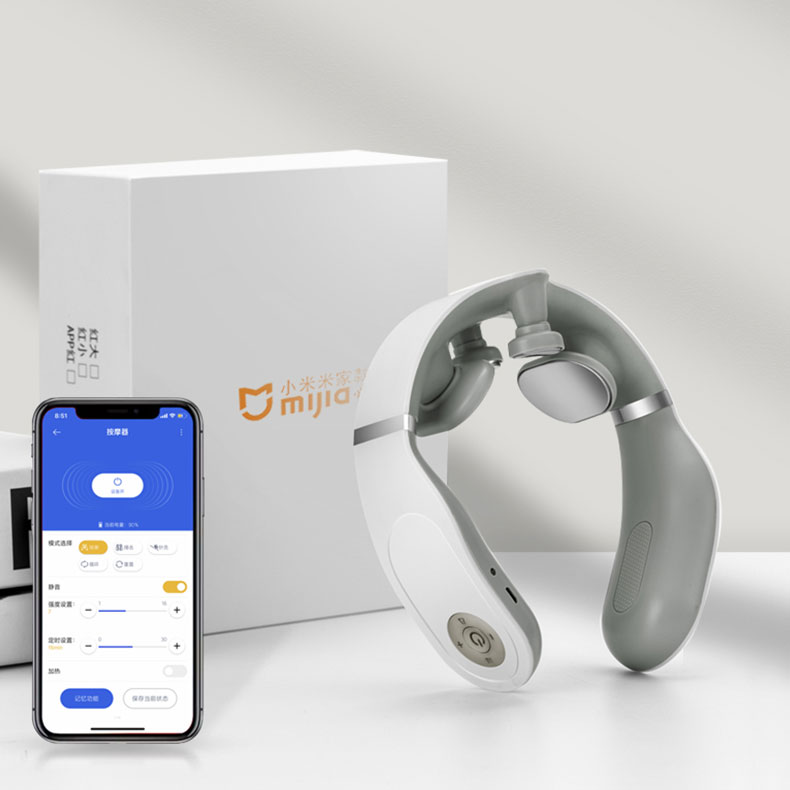 TENS EMS 지능형 목 마사지
